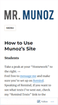 Mobile Screenshot of mr-munoz.com